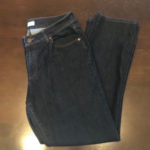 Loft petite Jeans — curvy straight